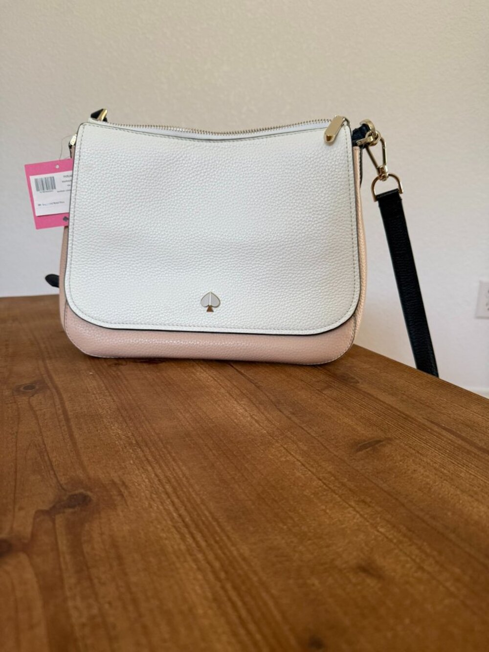 Kate Spade Hudson Medium Convertible Crossbody Bag – Parchment Multi - Picture 2 of 5